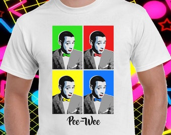 Pee-Wee Herman Shirt Funny Pop Art