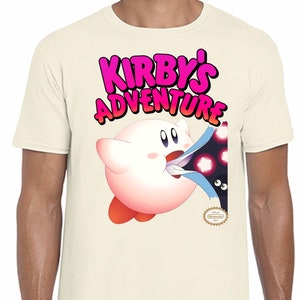 Kirby's Adventure Shirt NES Cool