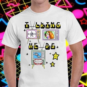 Talking Heads TV funk retro Shirt Cool Rock