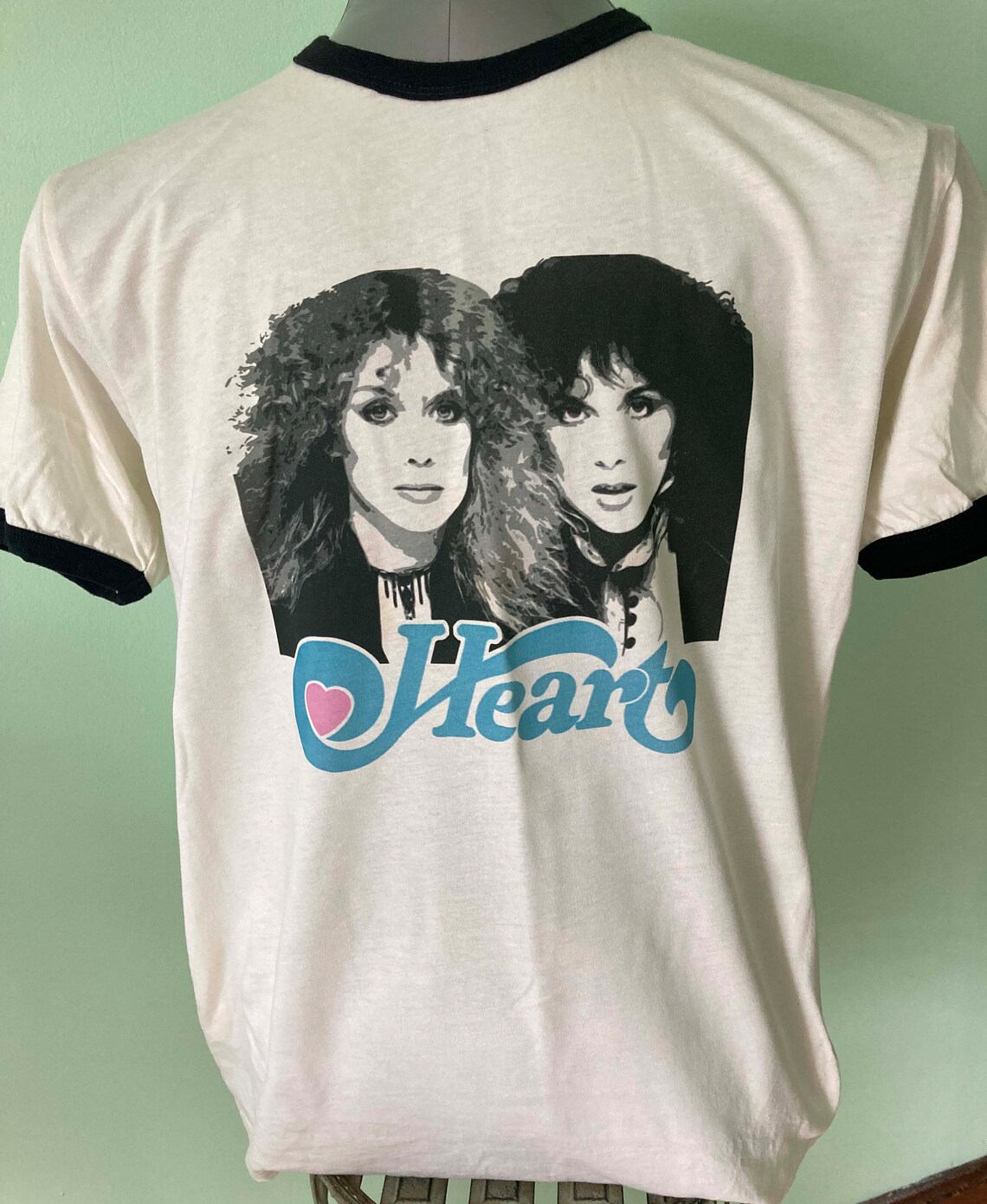 Heart Band Shirt Etsy