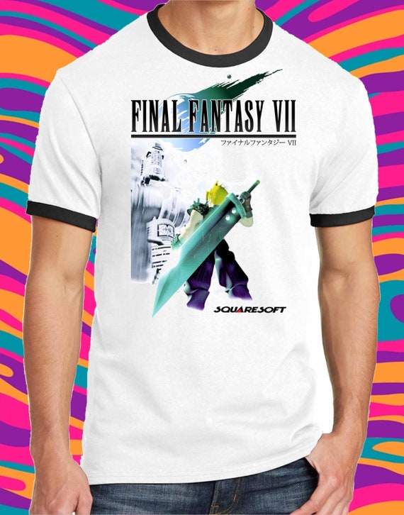 Final Fantasy VII 7 Shirt Japan PS1 - Etsy