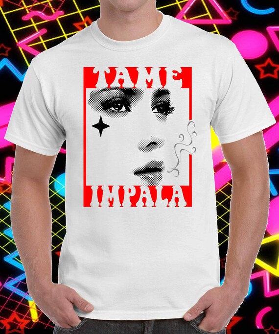 テーム・インパラ バンド Tシャツ：インディーロック グラフィック T