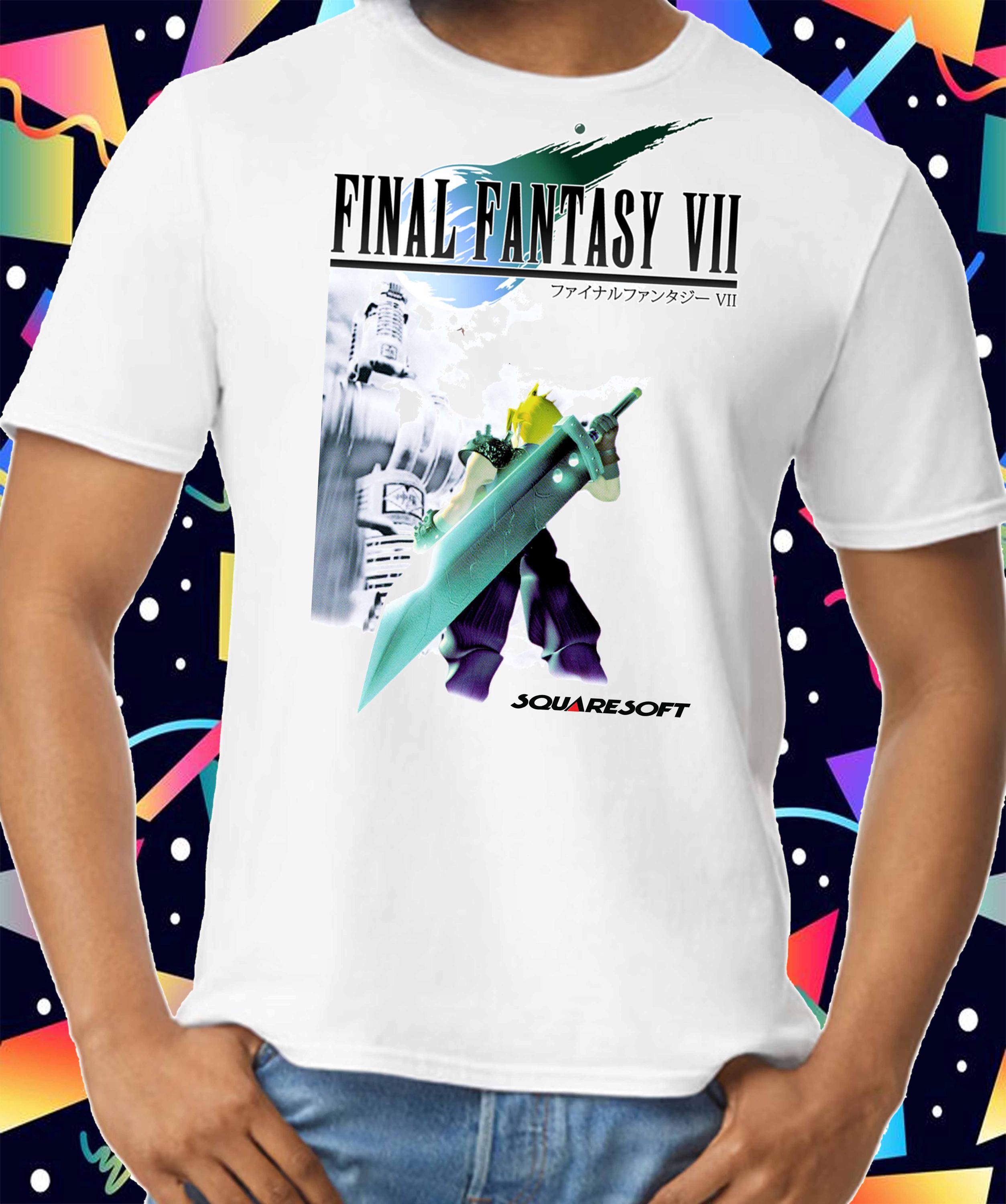 Final Fantasy VII 7 Shirt Japan PS1 - Etsy