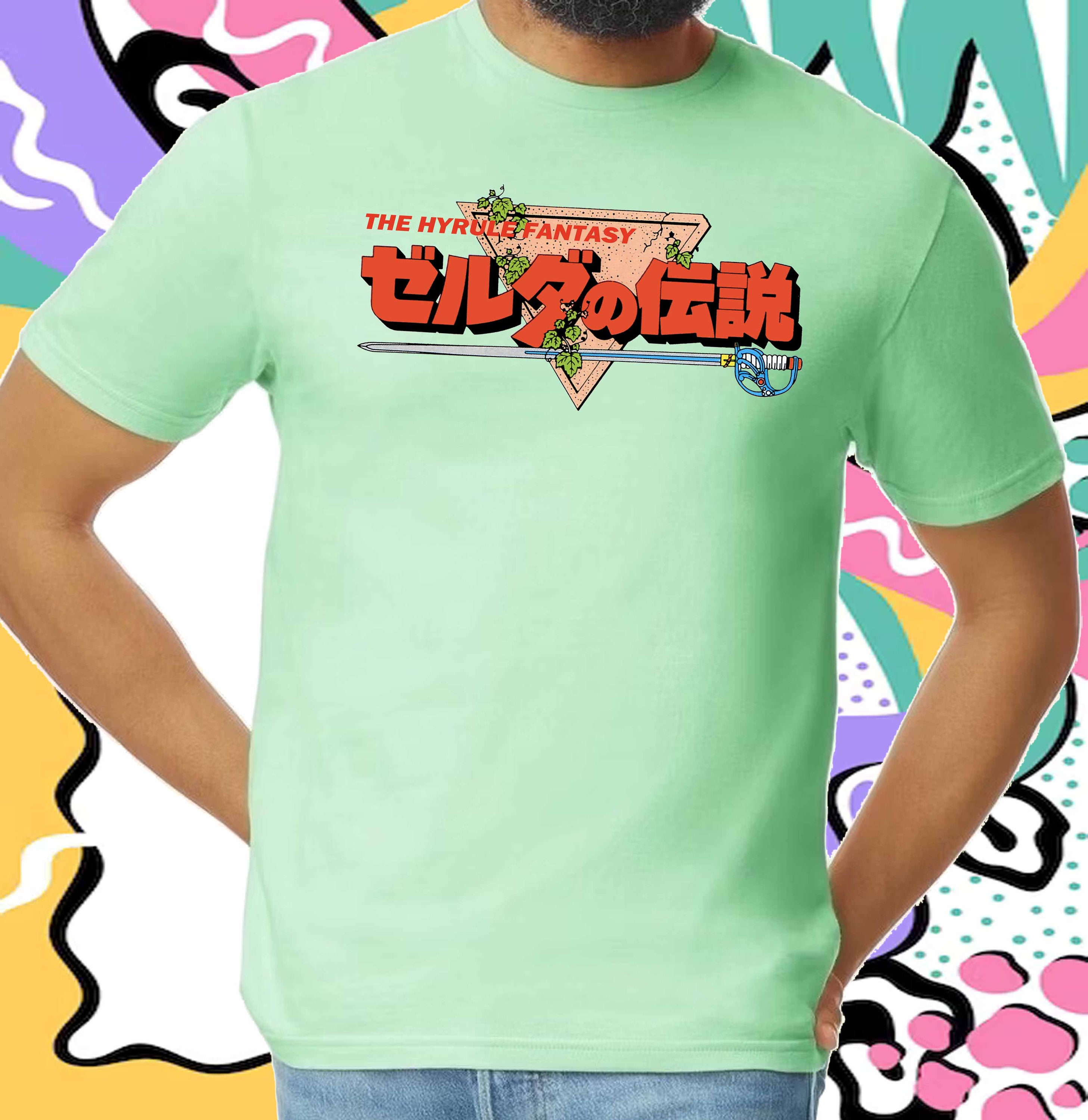 Zelda the High Rule Fantasy Shirt Japan Famicom Shirt - Etsy