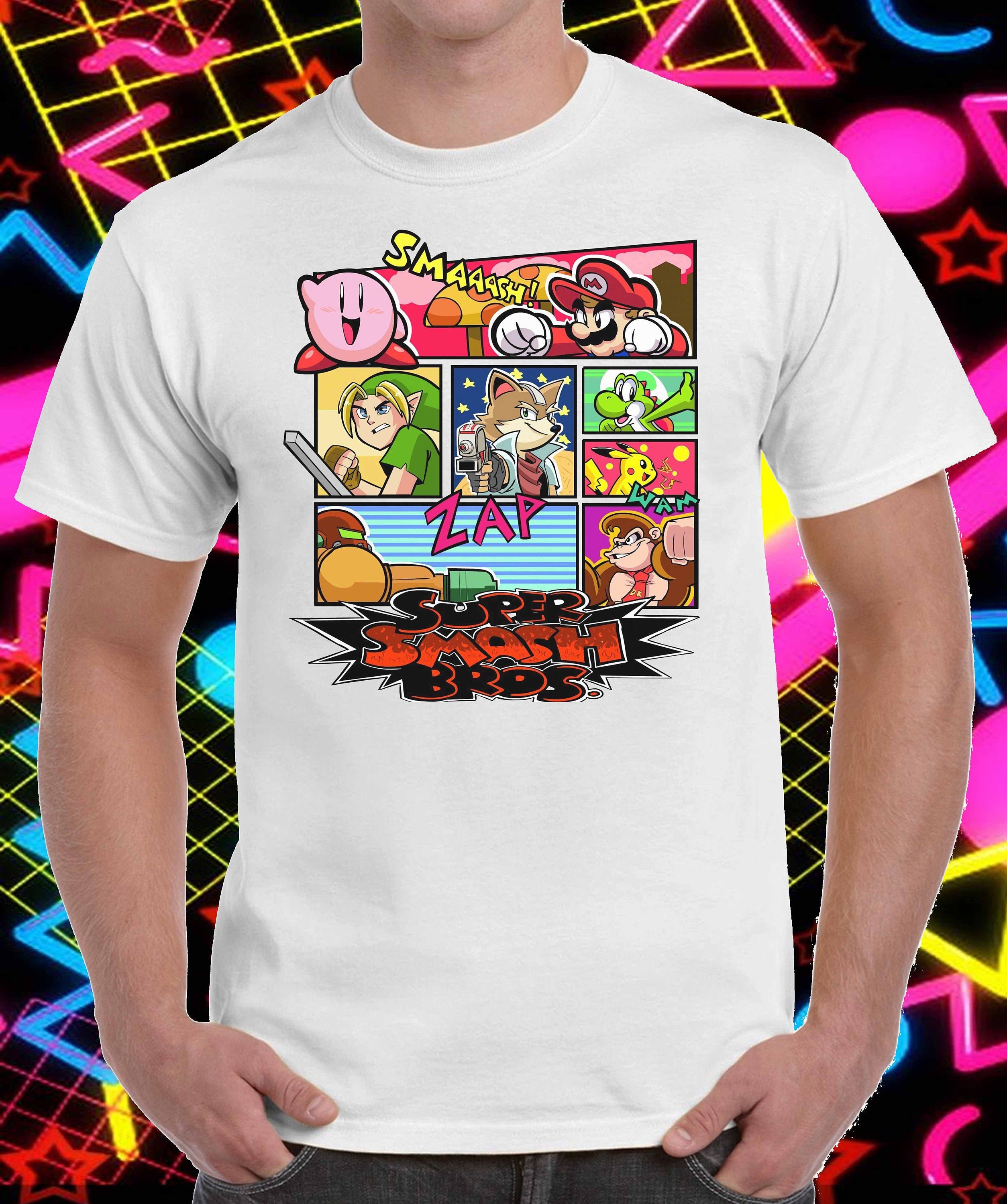 Super-Smash-Bros-T-Shirt Super-Smash-Bros-T-Shirt