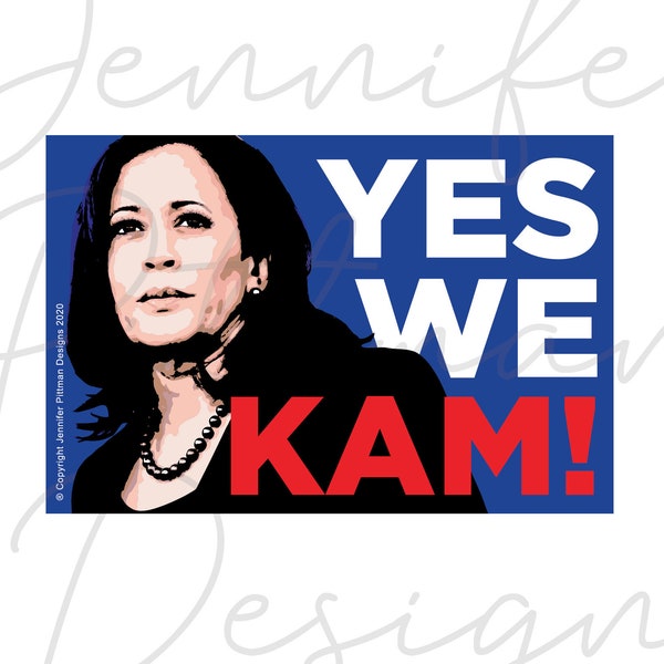 Kamala Harris Bumper Sticker Etsy