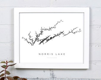 Norris Lake TN | Tennessee Lake Multi-Size Print