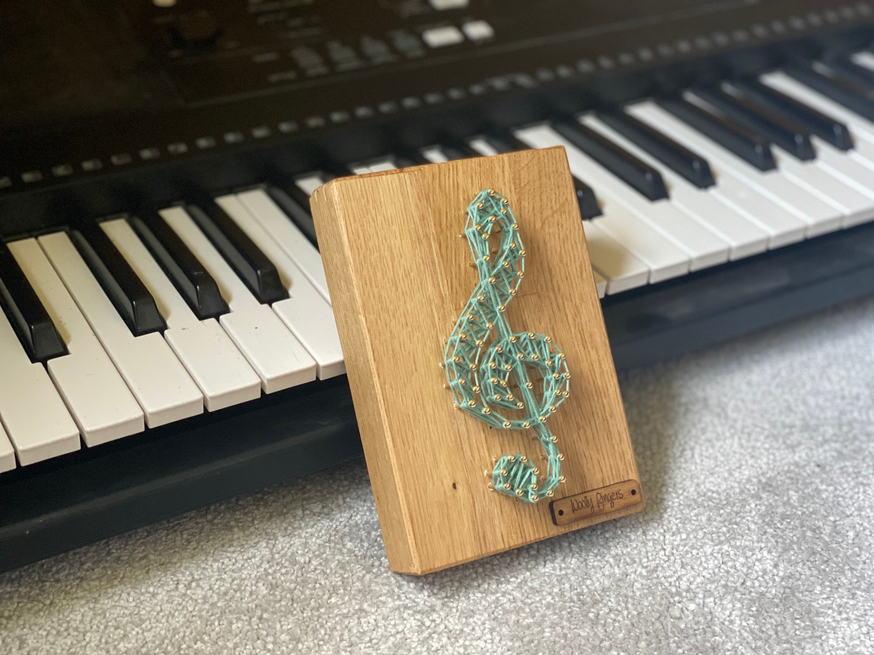 String Table Clef Treble Clef String Art/ Wooden Present/ Teacher Present/ Musical ...