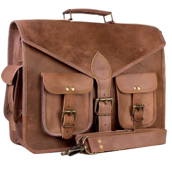 Genuine Leather Messenger Bag Vintage Handmade Bag Laptop Bag Briefcase Bag Computer Bag Satchel Bag for Men Black Friday Sale Etsy UK