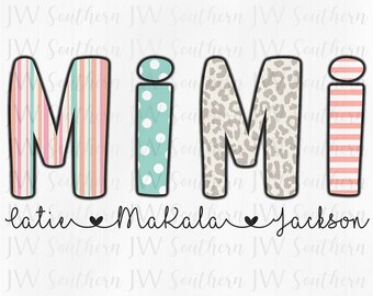 Personalized MiMi PNG