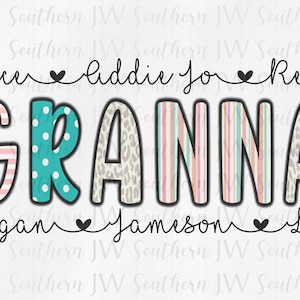 Personalized Granna PNG