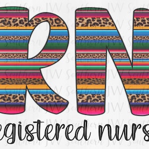 RN Registered Nurse PNG - Instant digital download