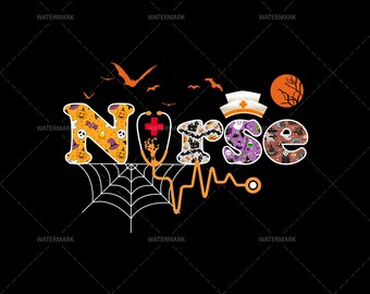 Download Free Halloween Nurse Svg Etsy PSD Mockup Template