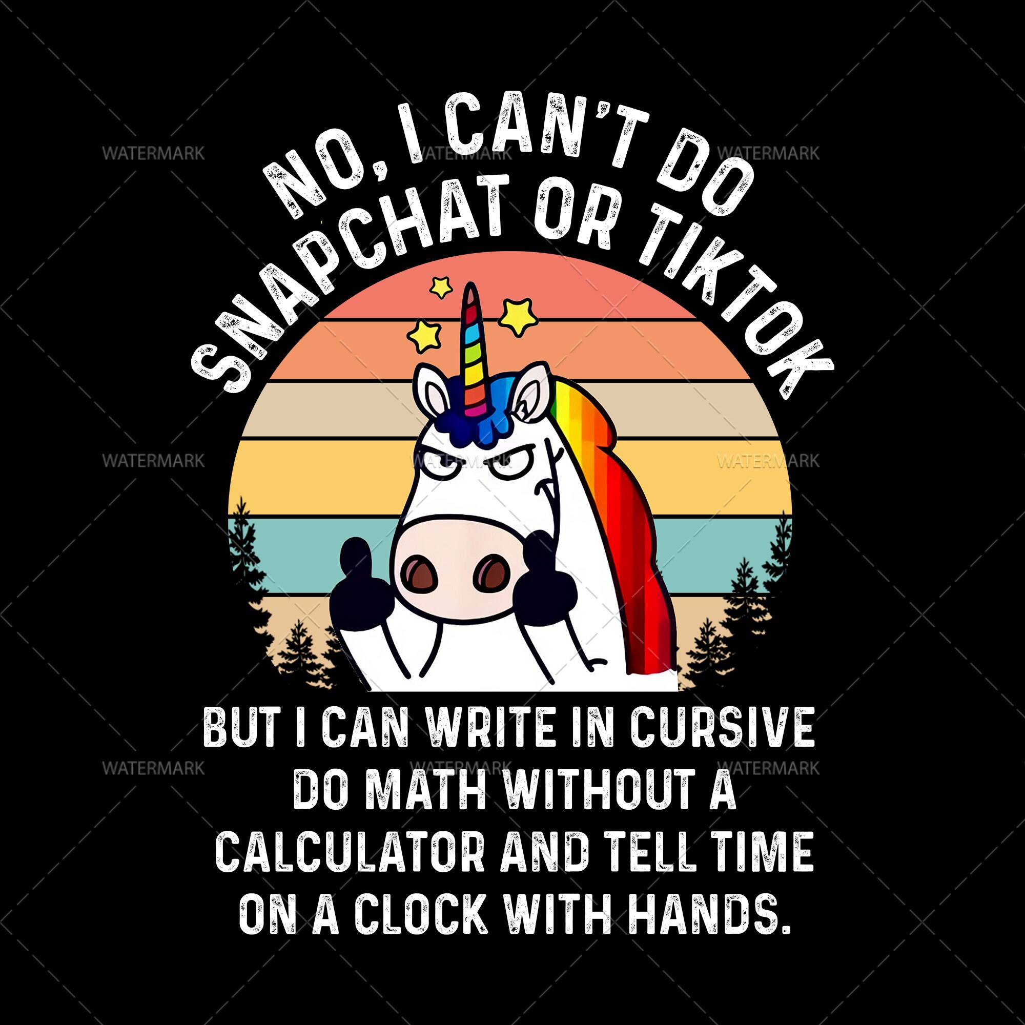 Je Ne Peux Plus Telecharger De Fichier Fichier Png Licorne Non je ne peux pas faire Snapchat mais | Etsy