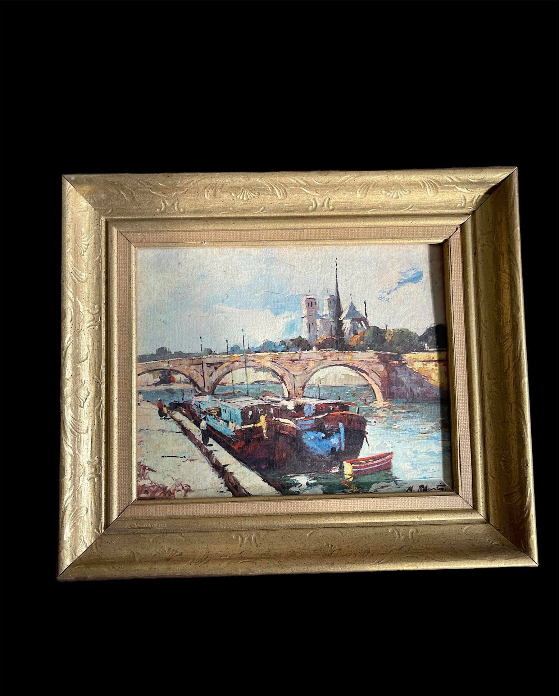 Vintage Framed Oil Paintings Etsy