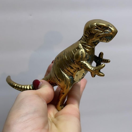 Brass dino/ dinosaur/ shops rare