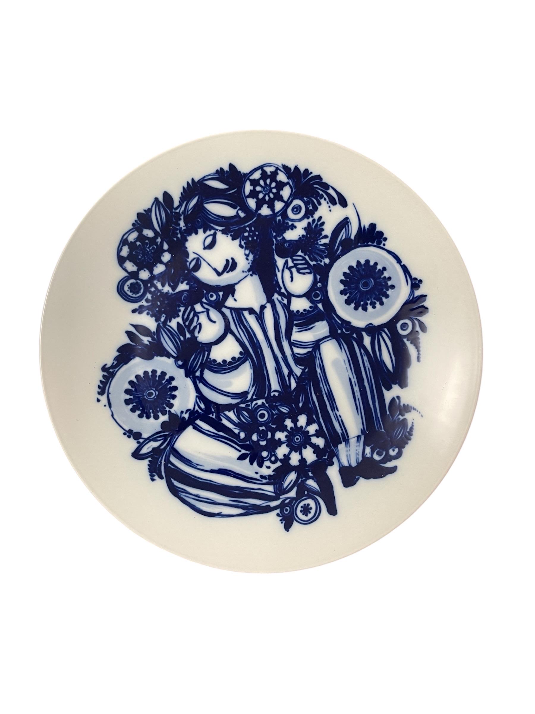 Rosenthal blue flower - Etsy 日本