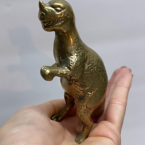 Brass dino/ dinosaur/ shops rare