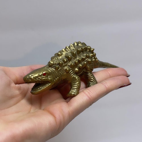 Brass dino/ dinosaur/ shops rare