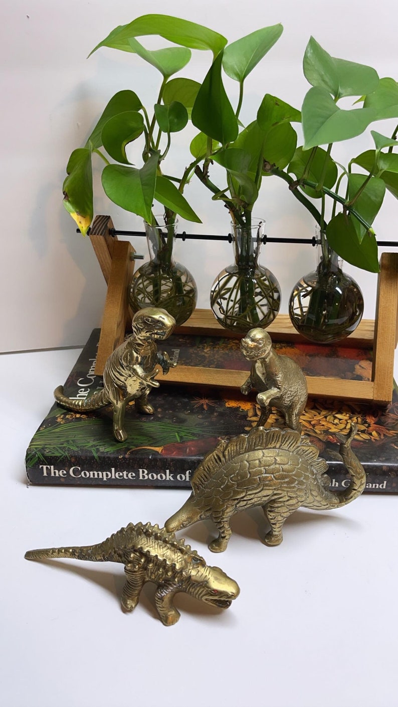 Brass dino/ dinosaur/ shops rare