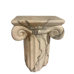 Vintage pillar column pedestal for walls