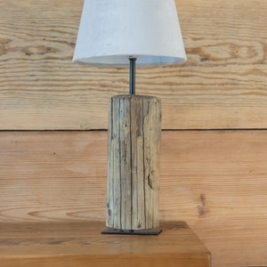 Driftwood bedside lamps image 2