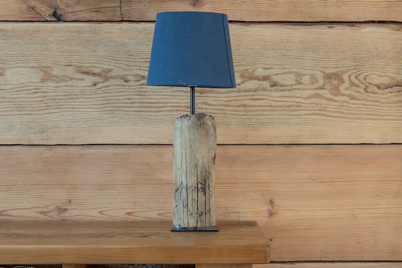 Driftwood bedside lamps image 4