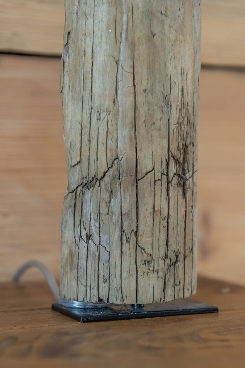 Driftwood bedside lamps image 7