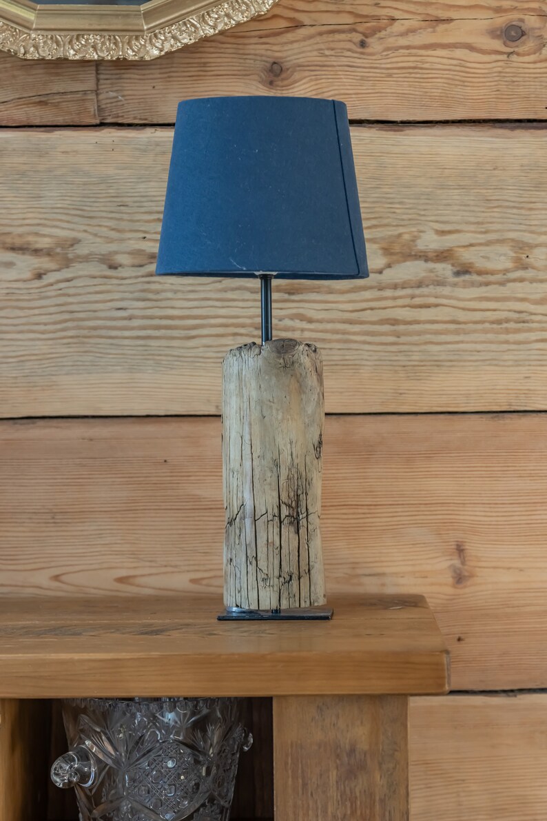 Driftwood bedside lamps image 5