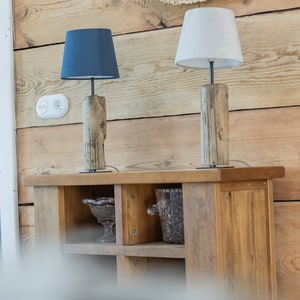 Driftwood bedside lamps image 8