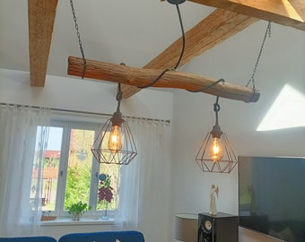 Rustic loft light