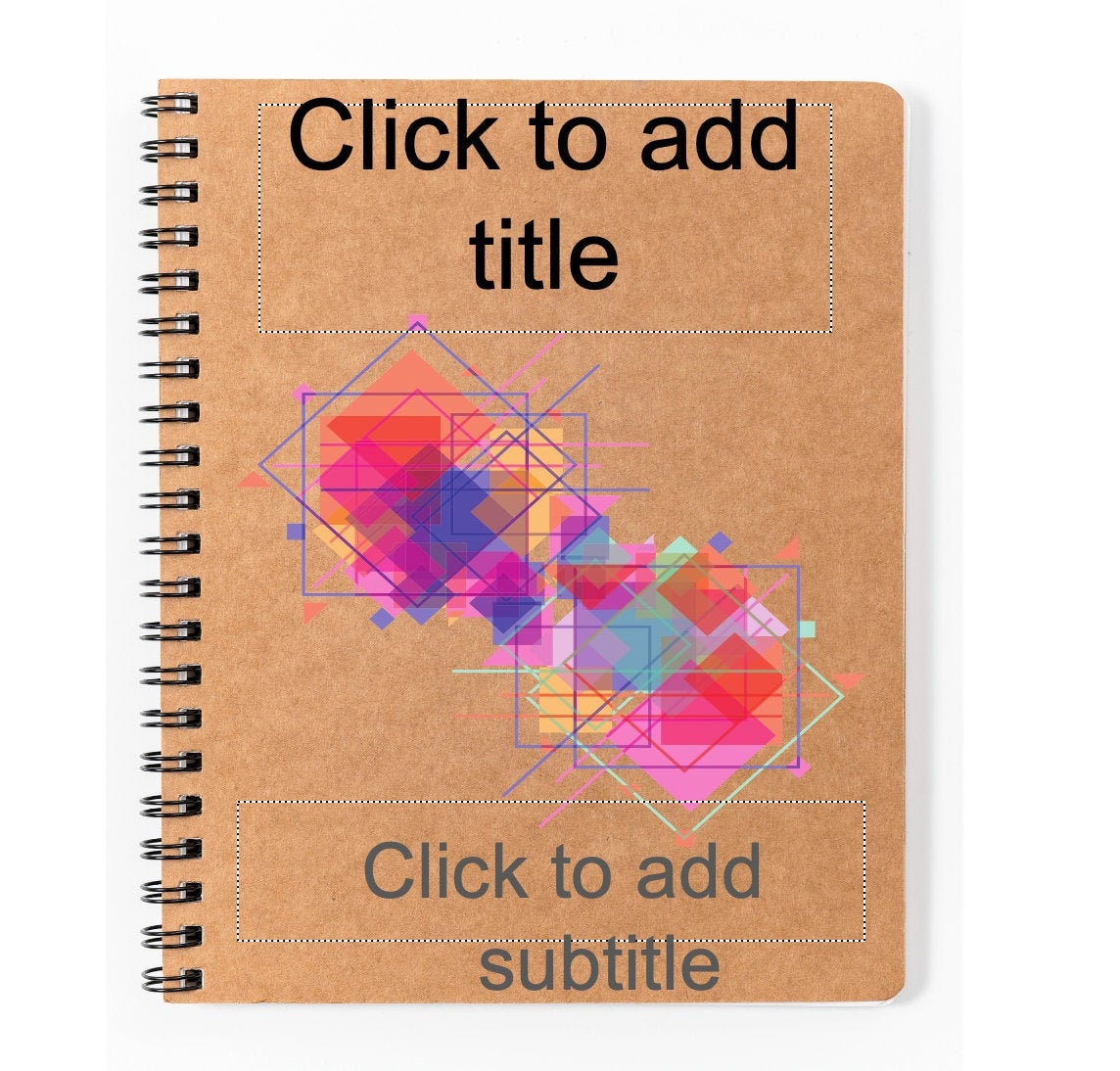 design for powerpoint notebook