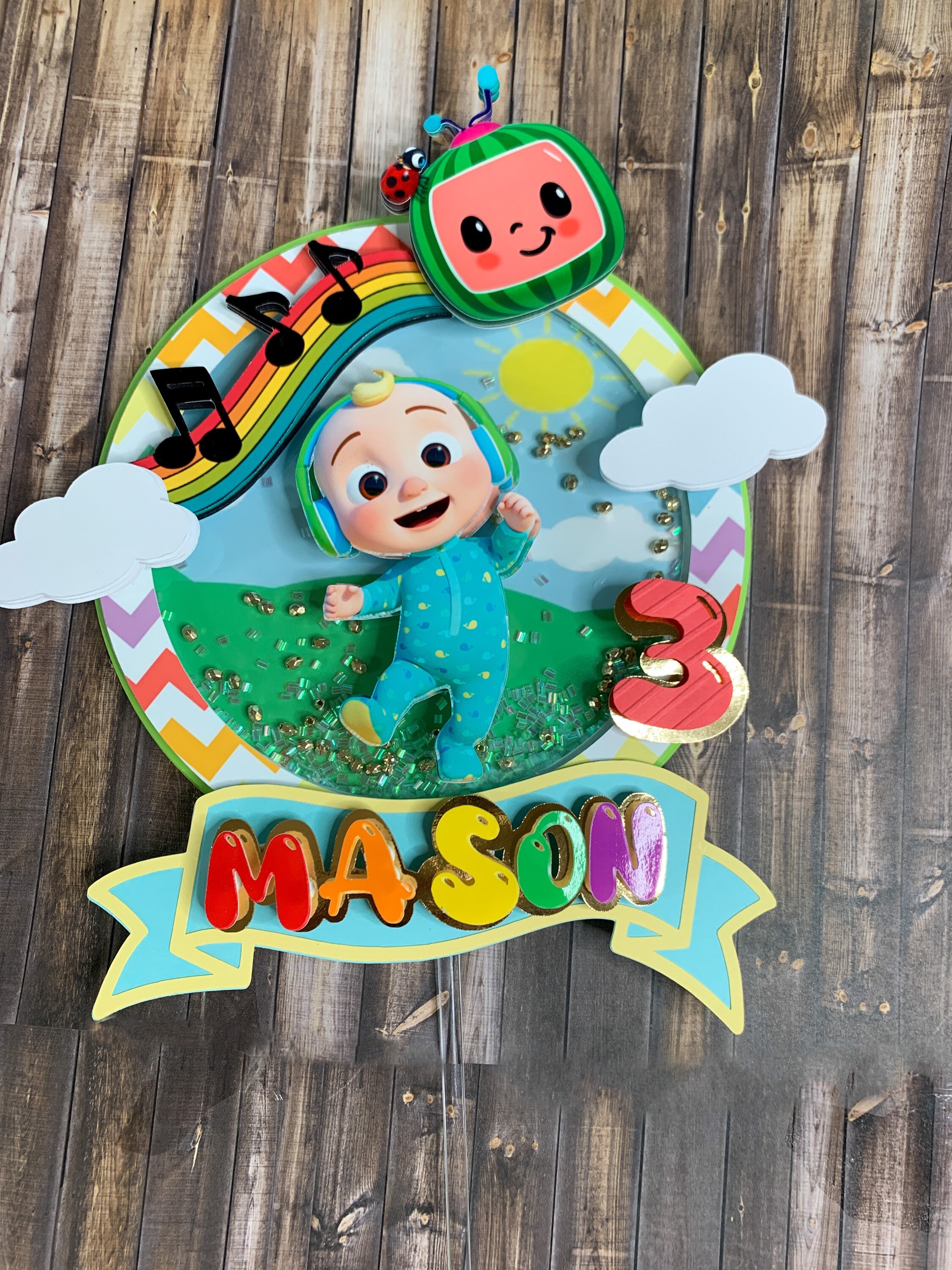 Party Birthday Cake Topper Etsy Canada