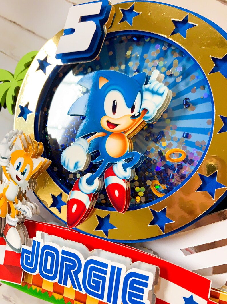 Sonic the hedgehog birthday sonic birthday sonic party Etsy