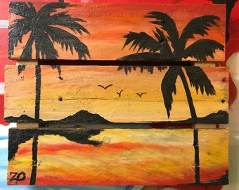 Tropical sunset