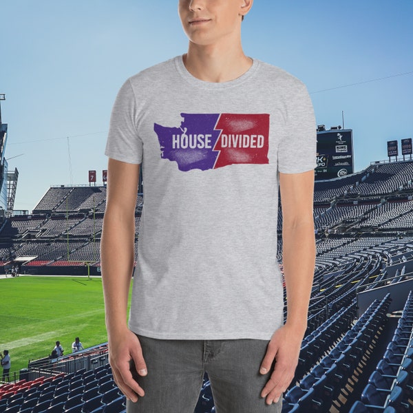 T-shirt unisexe « House Divided » Washington
