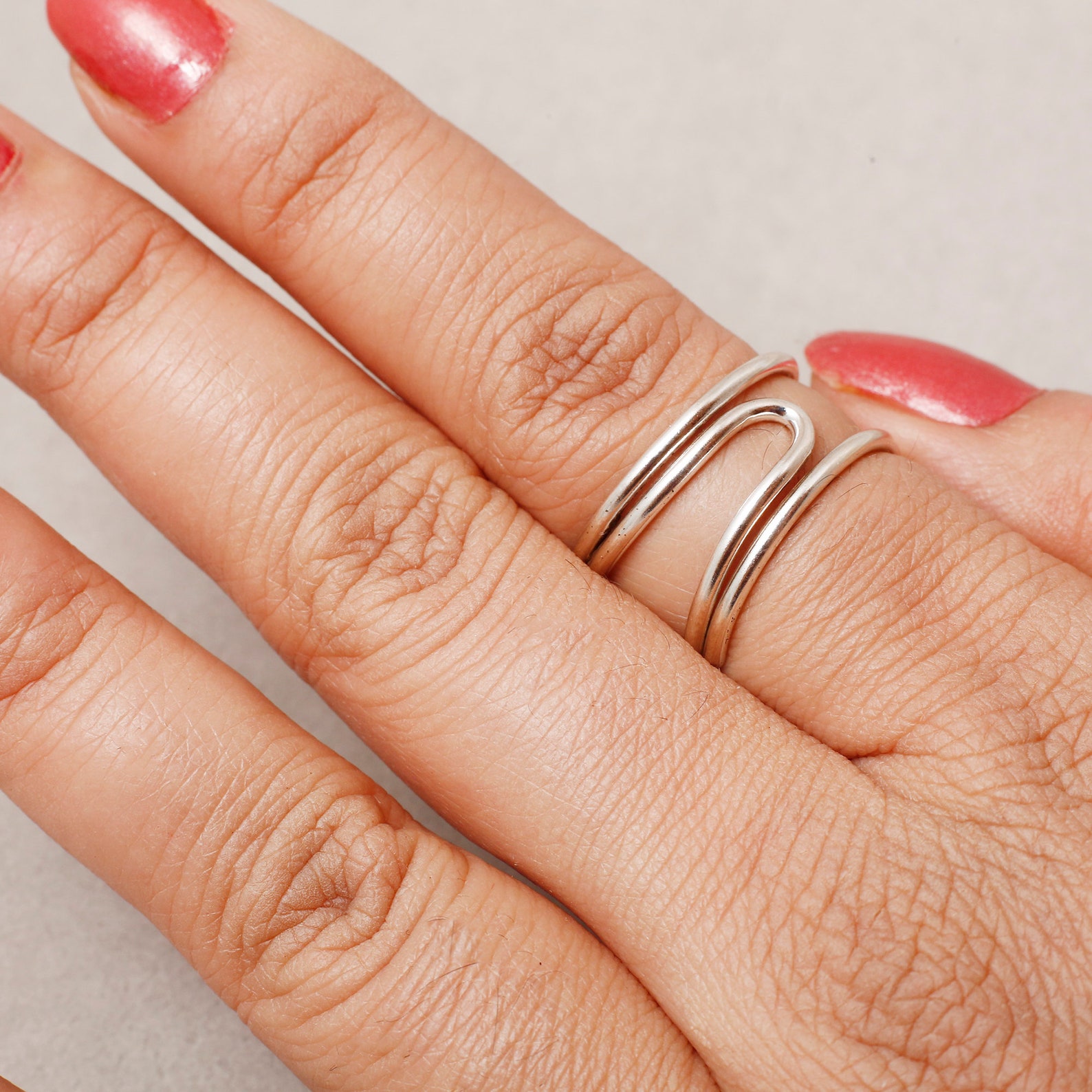 Sterling Silver Splint Ring Adjustable for PIP or DIP Joint Etsy
