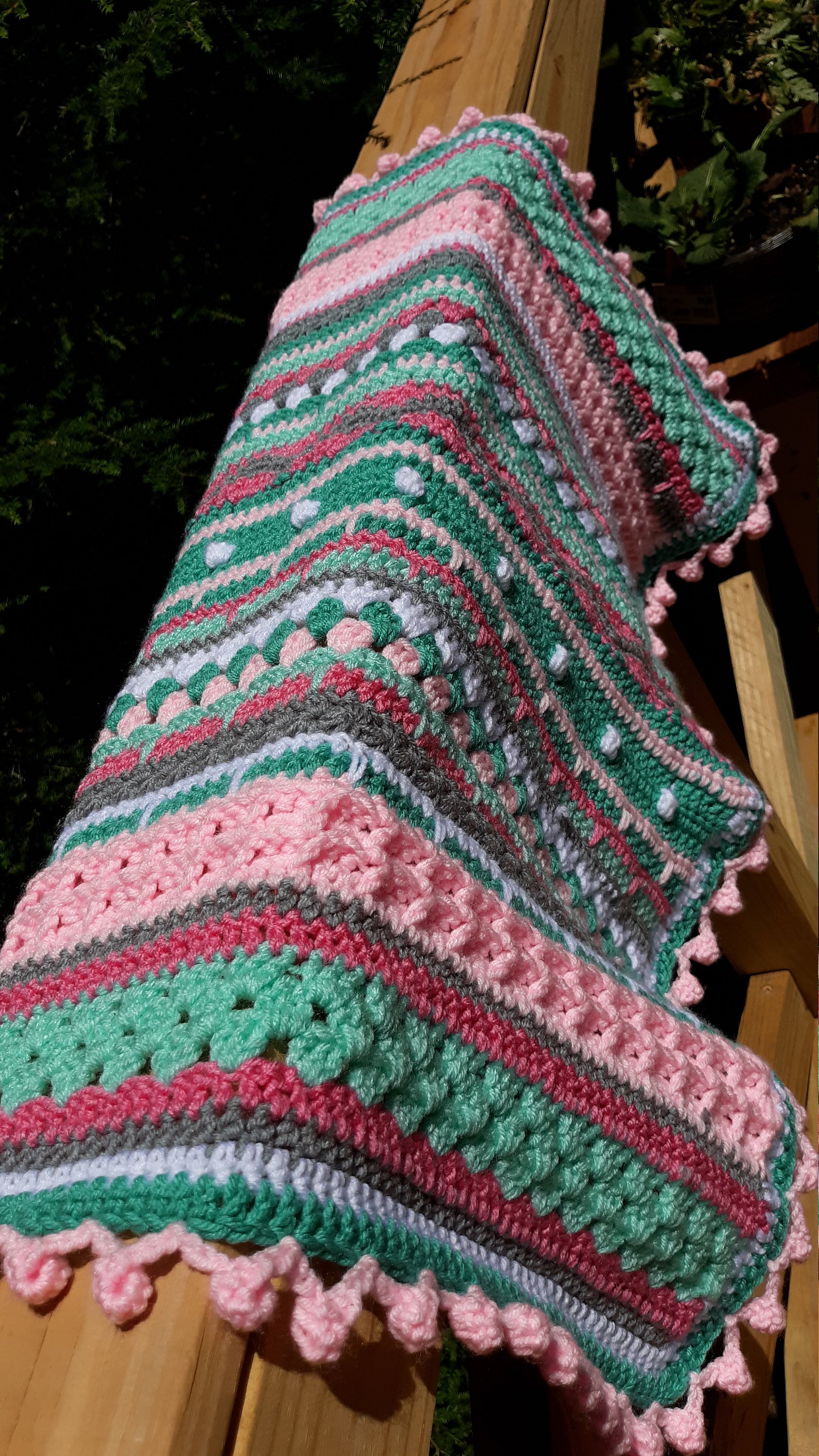 Hand Crochet Lap Afghan Blanket for adult Child Baby. Etsy