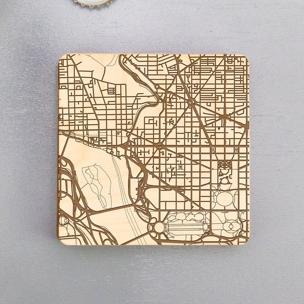 Map of Foggy Bottom Etsy