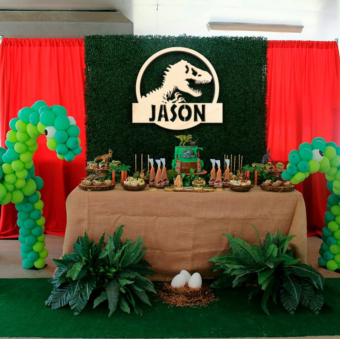 dinosaur-name-sign-jurassic-world-park-domination-wood-wall-etsy-uk