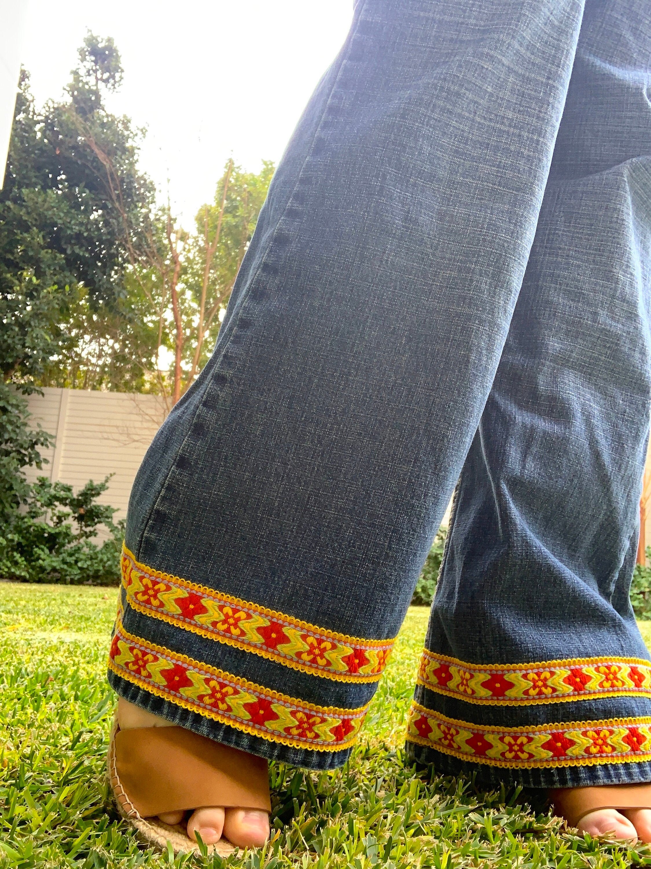 Upcycled 70s Inspired Psychedelic 