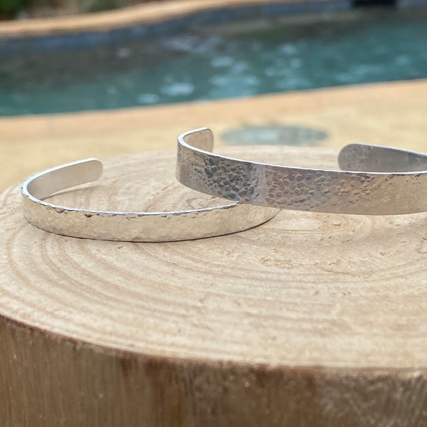 Hammered bracelet, Hammered cuff, Hammered Bangle, Gift, Mother’s Day, Birthday