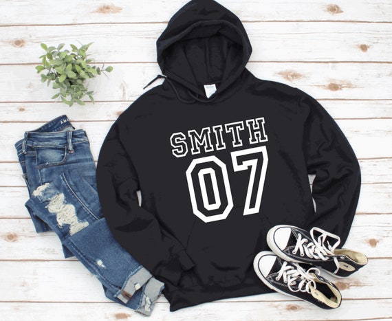 Custom name hoodies sale