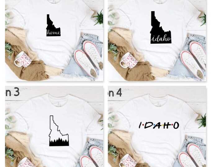 Idaho shirt, Idaho Home shirt, State Tshirt, Home t-shirt, Idaho t-shirt