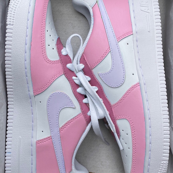 dusty pink nike air force
