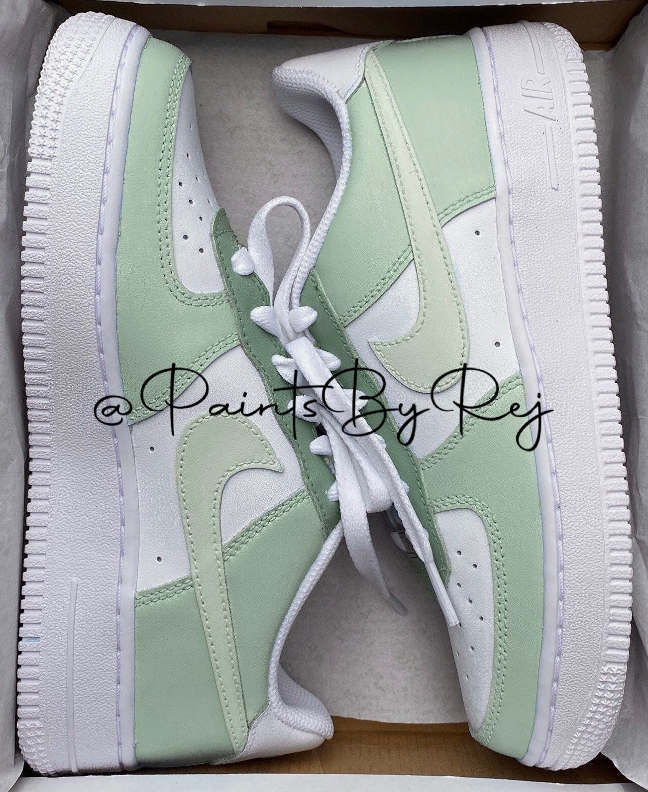 krølle Mince ego Nike Air Force 1 X Green Colour Block Design air Jordan 1 - Etsy Israel