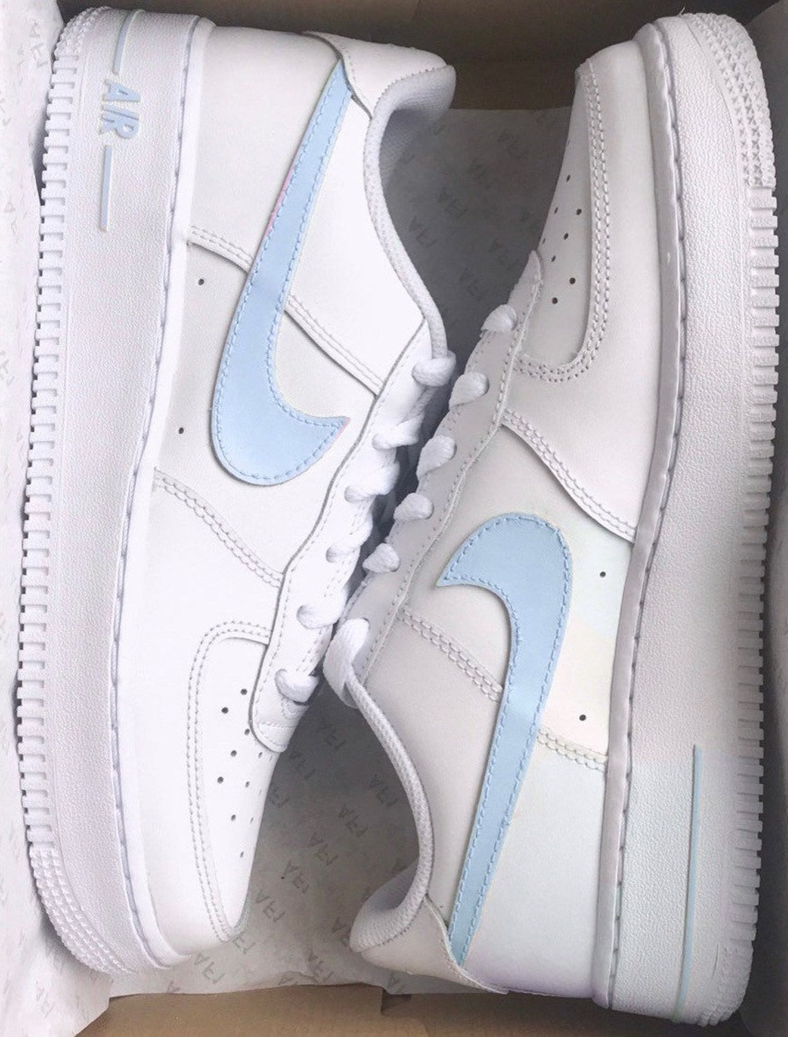 air force 1 turquoise tick