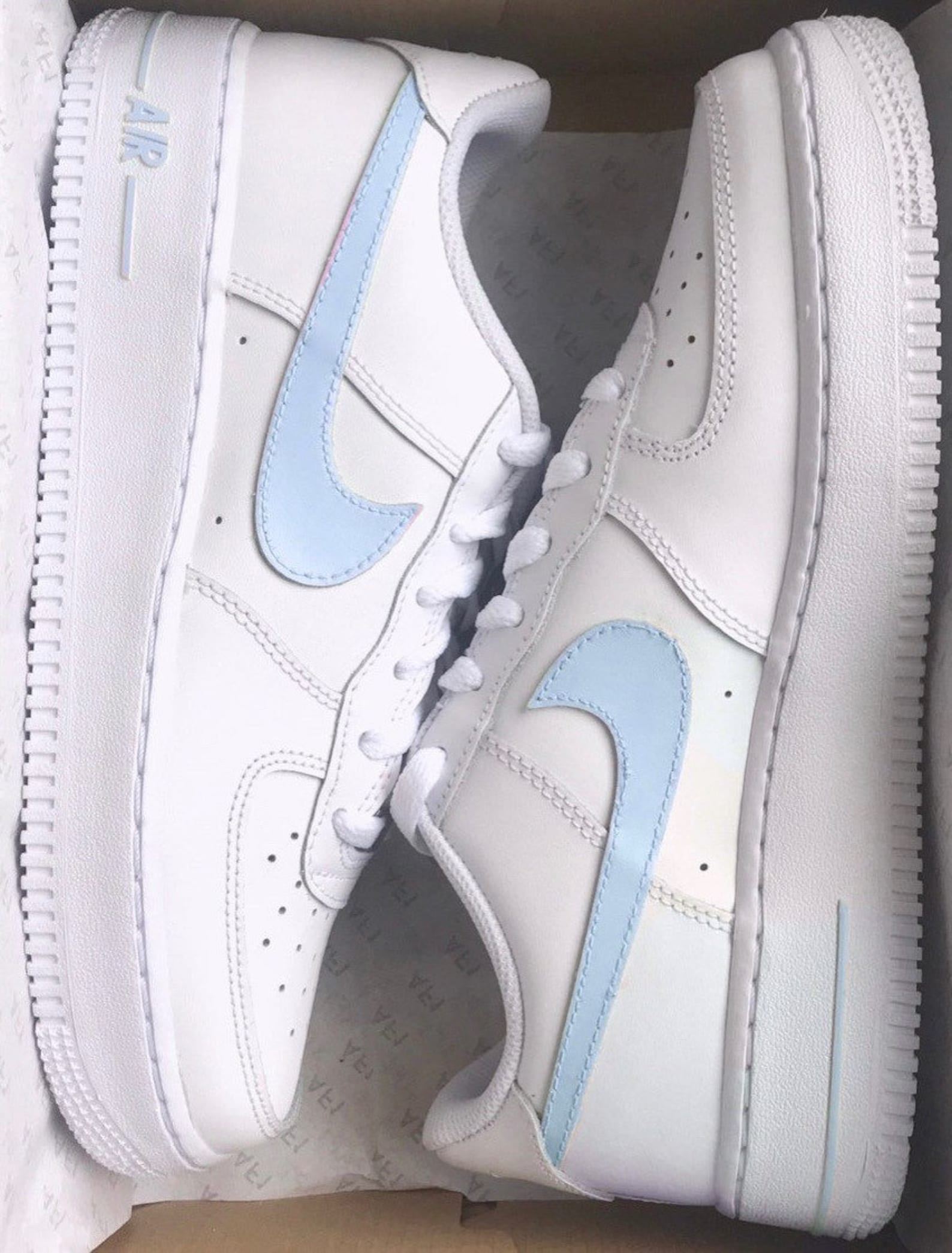 nike airforce blue tick