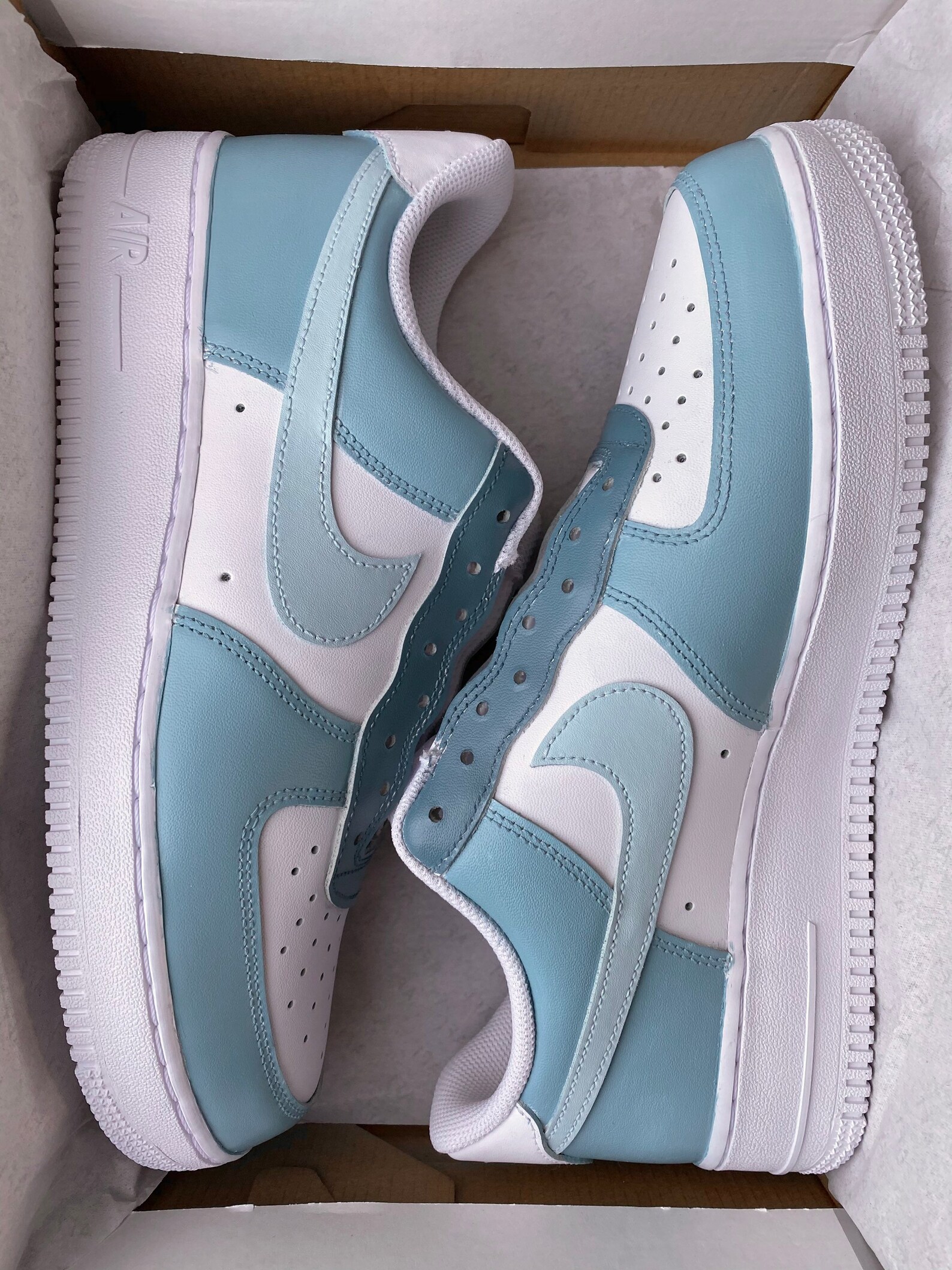nike air force 1 baby blue