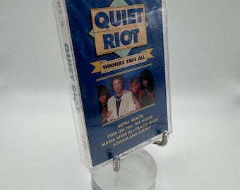 Quiet Riot - Winners Take All - Cassette Tape - Sealed 80s Metal